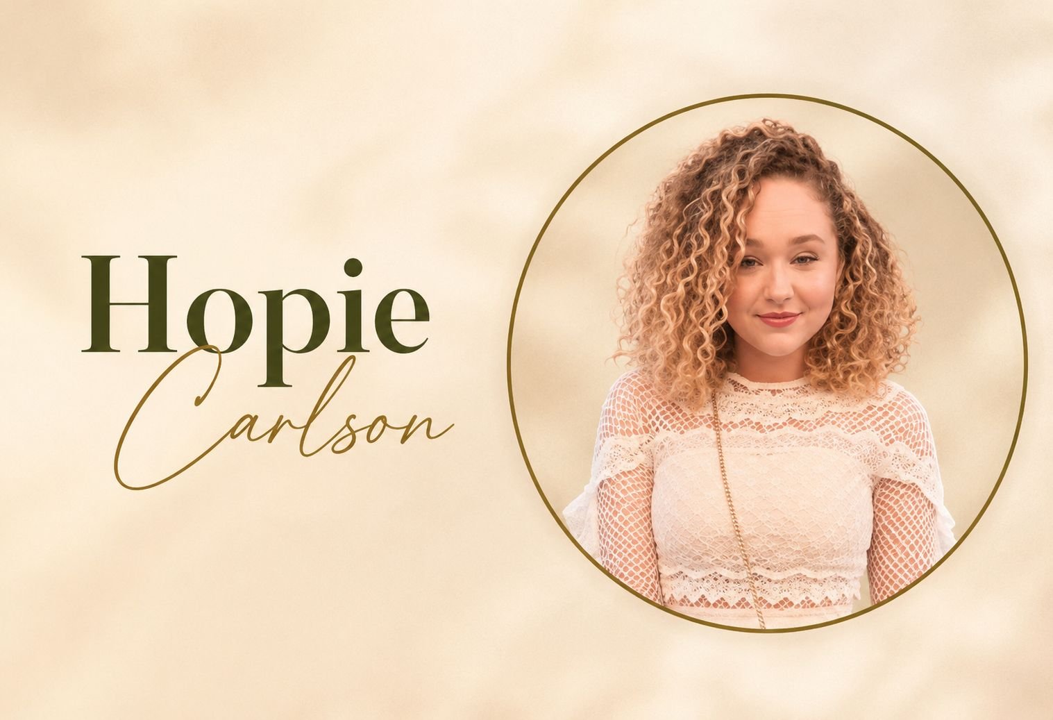 Who Is Hopie Carlson?