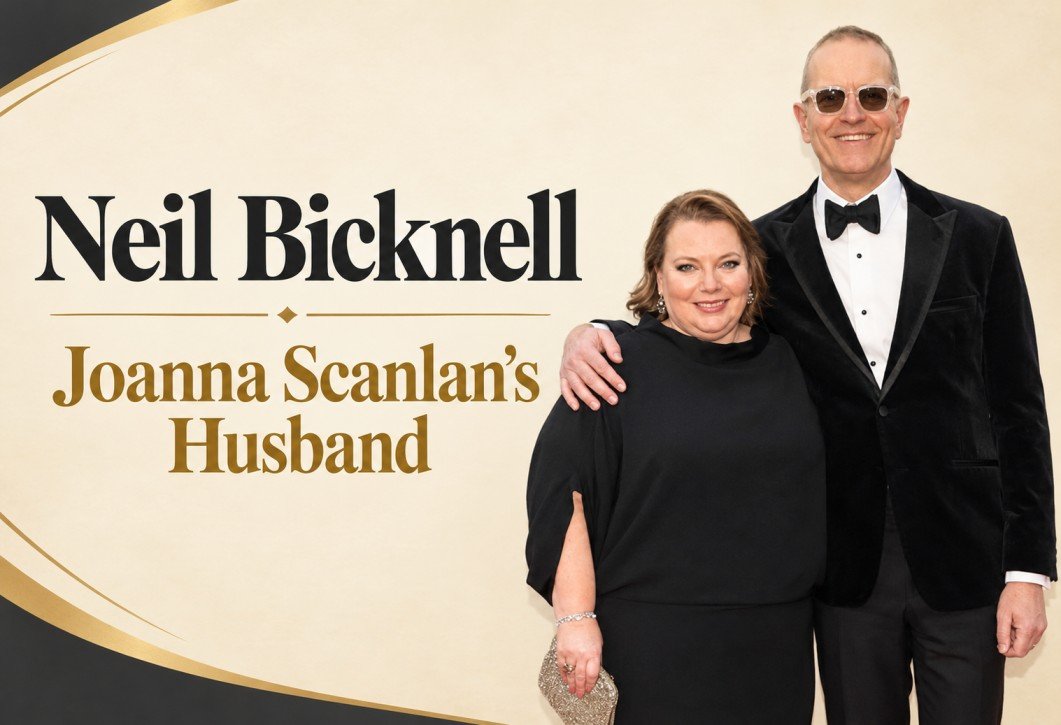 Neil Bicknell: Joanna Scanlan's Husband
